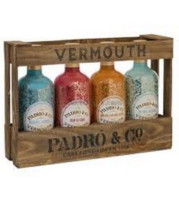 VERMUT PADRO ESTUCHE DE MADERA