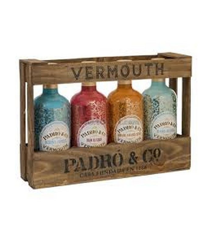 VERMUT PADRO ESTUCHE DE MADERA