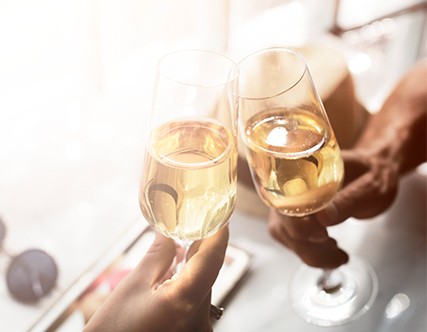 Champagne and cavas in Bodegas Blasco